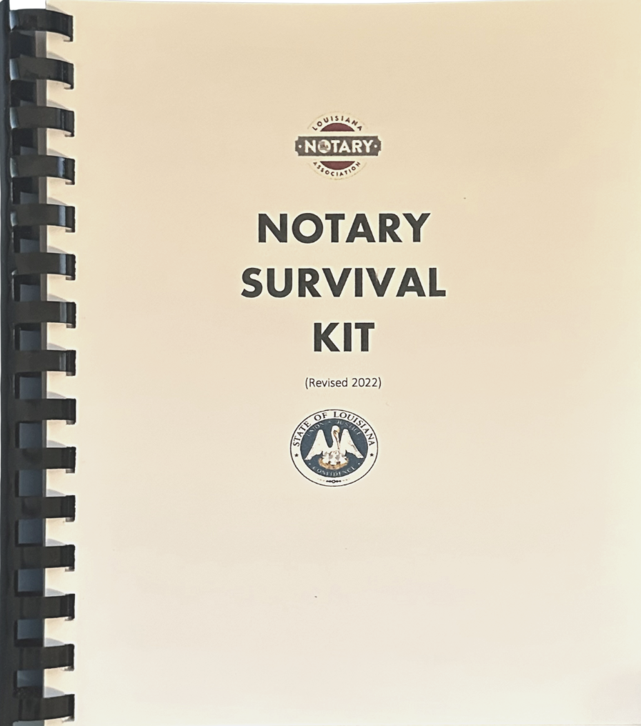 2023 Notary Survival Kit