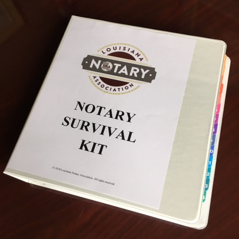 2019 Notary Survival Kit
